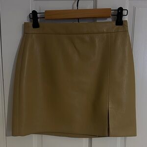 Wilfred Leather Skirt